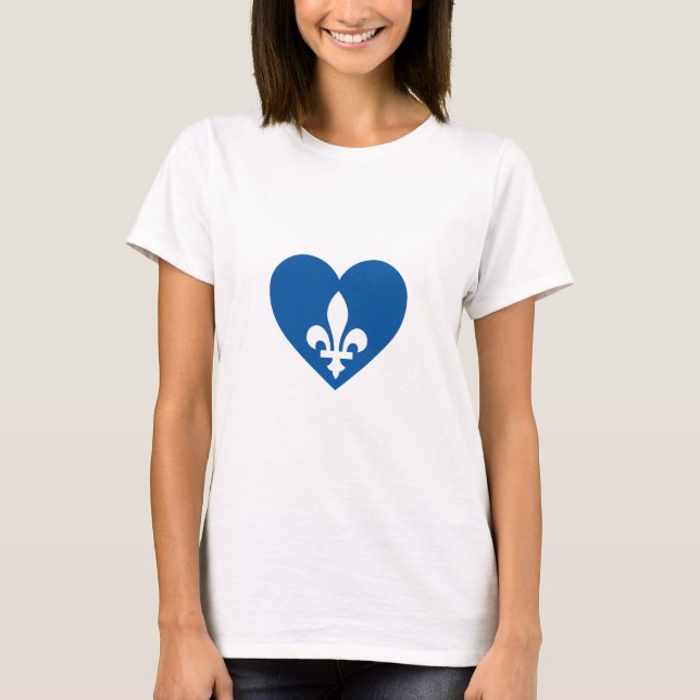 Coeur Québec T-Shirt (Vorderseite)