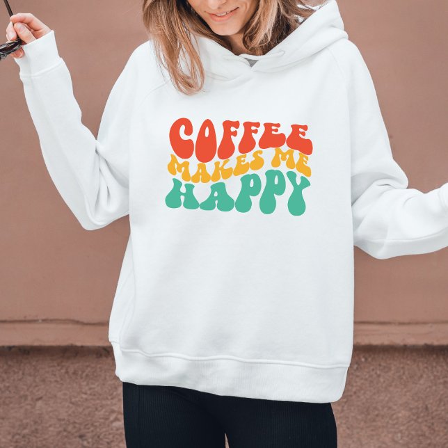 Coffe Funny Zitat Frauen Geschenk Hoodie (Von Creator hochgeladen)