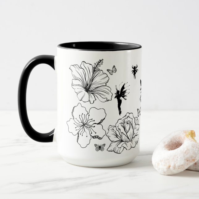 coffe mug tasse (Mit Donut)