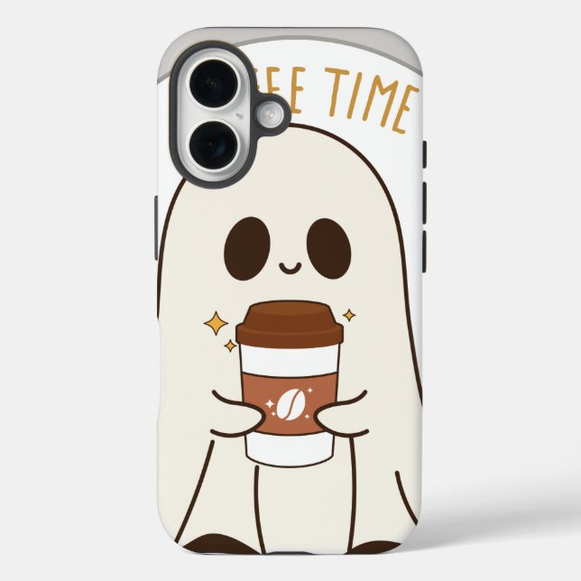 coffe time iphone 16 case (Rückseite)