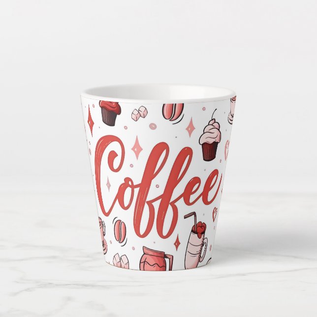 coffee always is  cool idea milchtasse (Vorderseite)