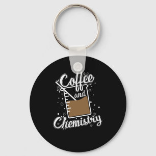 Coffee and Chemistry Messbecher im Labor Schlüsselanhänger