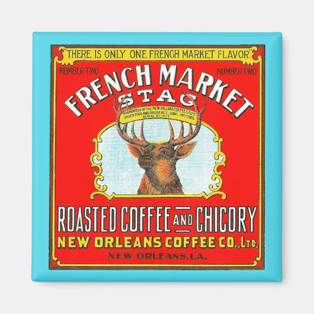 Coffee and Chicory Magnet (Vorne)