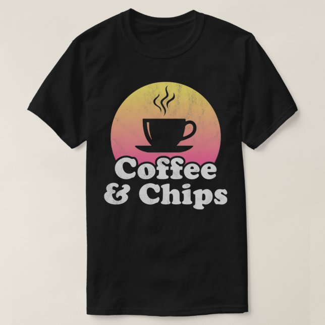 Coffee and Chips Pullover  (Design vorne)