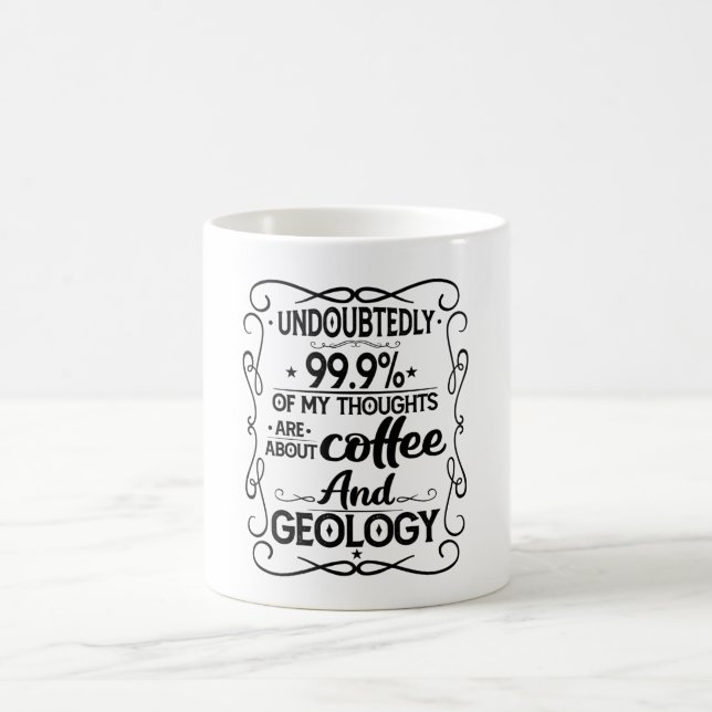 Coffee And Geology Kaffeetasse (Mittel)