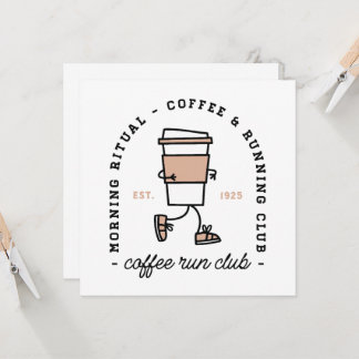 Coffee and run club brunch running lovers funny