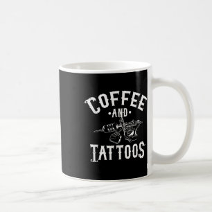 Coffee And Tattoos - Tattoo Artist Outfit Tattoo L Kaffeetasse
