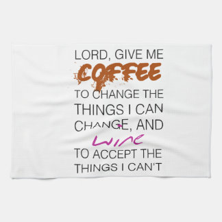 Coffee and Wine Geschirrtuch