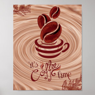 Coffee Artwork Decor Wandaufhängung Espresso Digit Poster