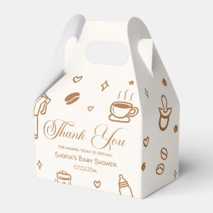 Coffee Baby Dusche Vielen Dank Geschenkschachtel