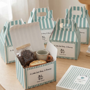 Coffee Baby Is Brew Moderne Babyparty Geschenkschachtel