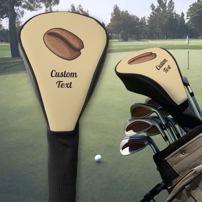 Coffee Bean Icon Golf Head Cover Headcover (Von Creator hochgeladen)