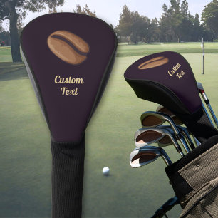 Coffee Bean Icon Golf Headcover
