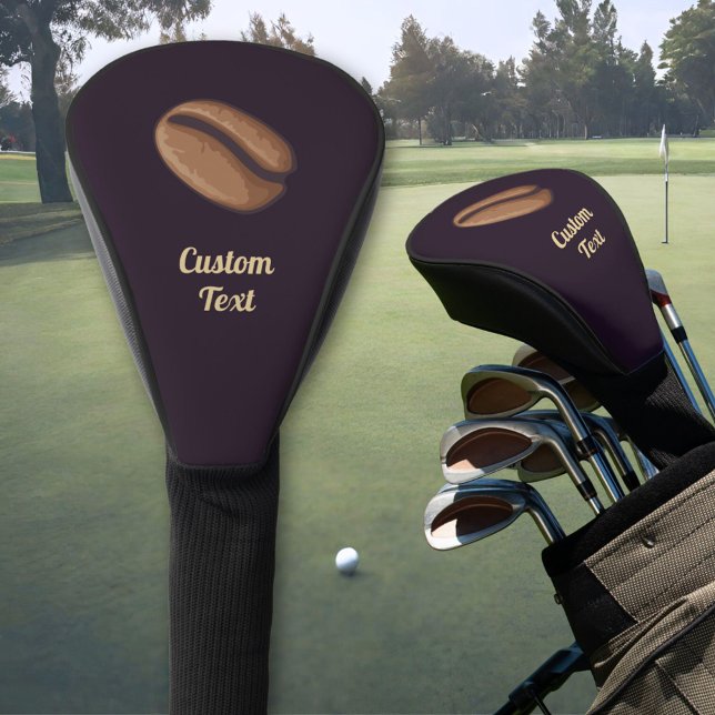 Coffee Bean Icon Golf Headcover (Von Creator hochgeladen)