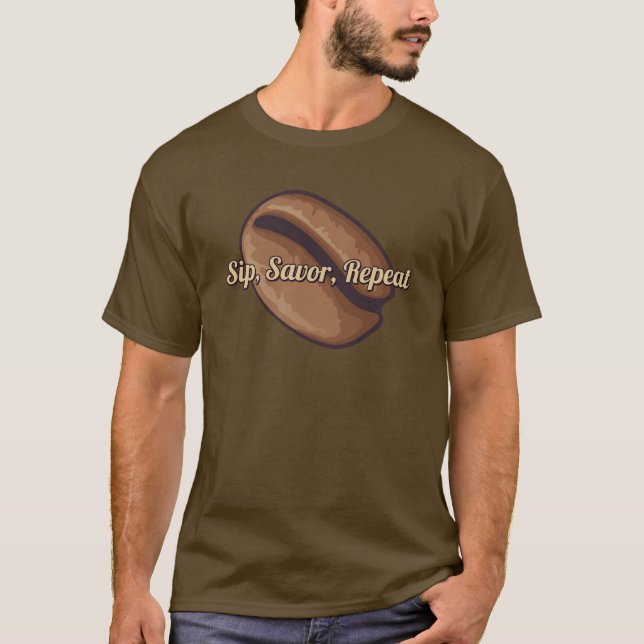 Coffee Bean Icon T-Shirt (Vorderseite)