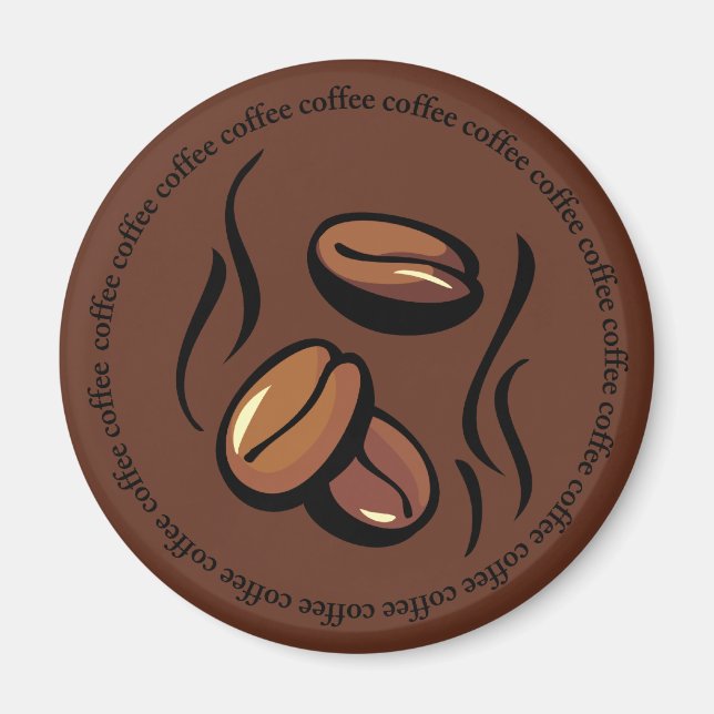 Coffee Beans Magnet (Vorne)