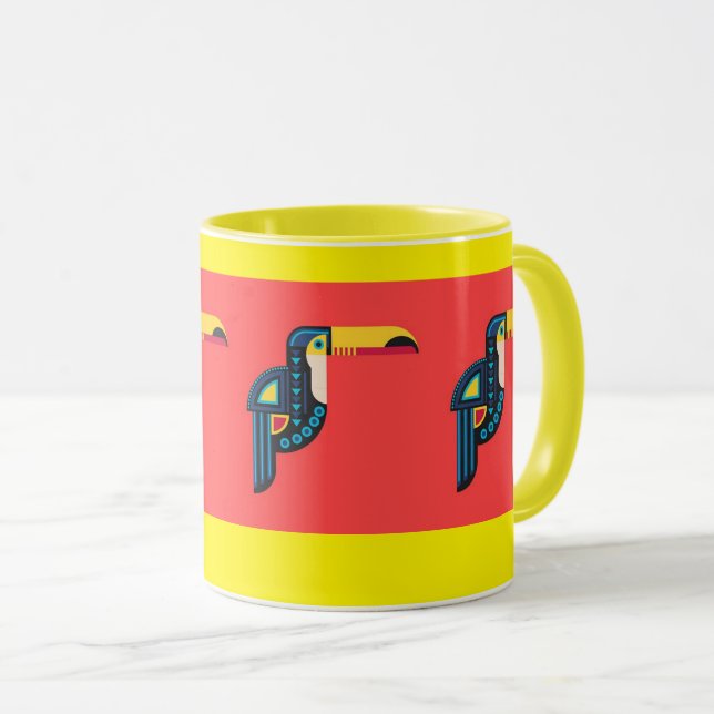 Coffee Bird Mug Tasse (VorderseiteRechts)