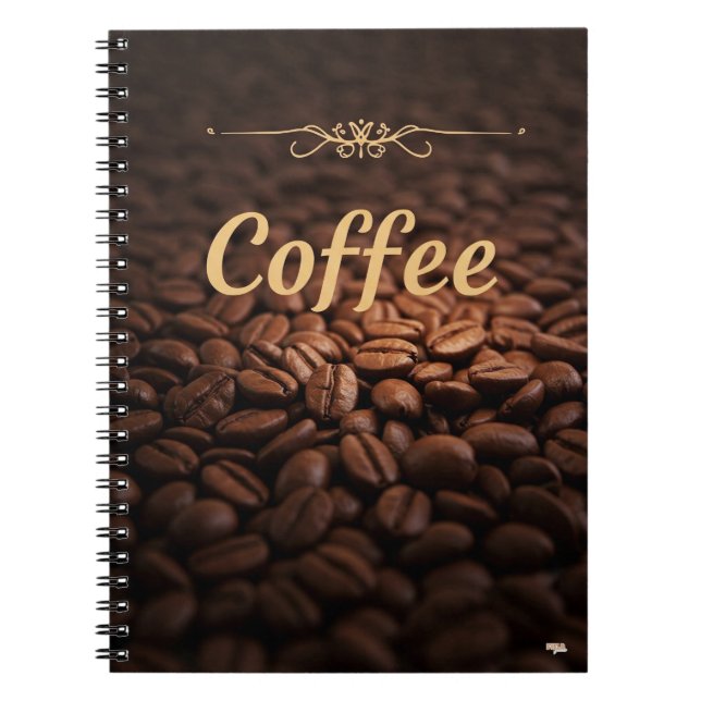 Coffee Boans Liebhaber von Cuaderno Notizblock (Vorderseite)