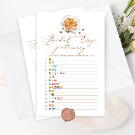 Coffee Brautparty Emoji-Picktail