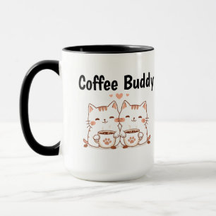 Coffee Buddy Katzenbecher Tasse