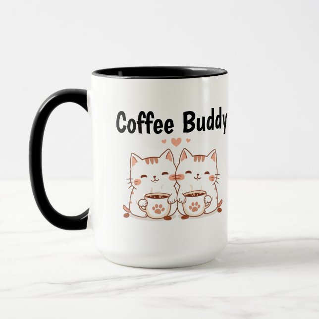 Coffee Buddy Katzenbecher Tasse (Links)