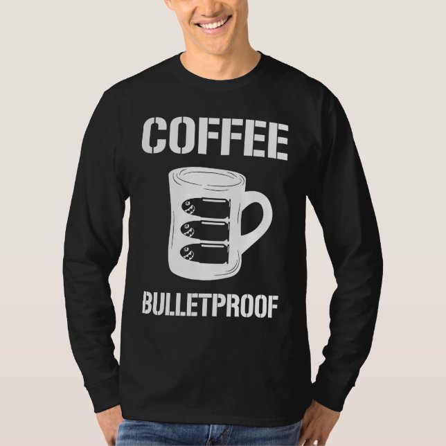 Coffee Bulletproof  Keto Butter Oil Bullets T-Shirt (Vorderseite)