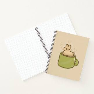 Coffee bunny  notizbuch