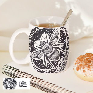 Coffee Buzz Hummel Kaffeetasse