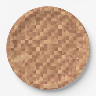 Coffee Chic Party Plates: Disposable Elegance Pappteller
