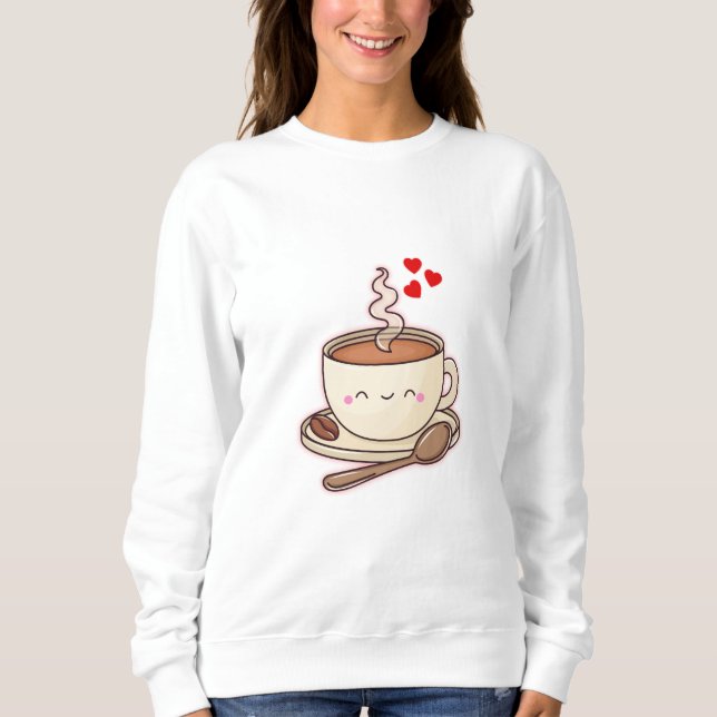 Coffee & Chill Sweatshirt (Vorderseite)