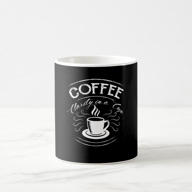 Coffee Clarity in a Cup Kaffeetasse (Mittel)