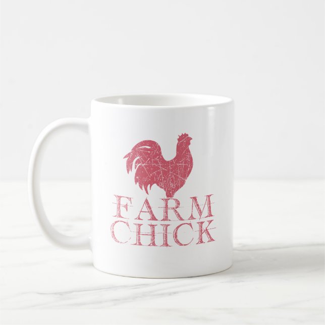 Coffee Cup der Farm - Fun Gift for Farm Life Kaffeetasse (Links)