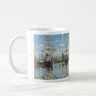 coffee cup gallery art, ships riding on the seine kaffeetasse