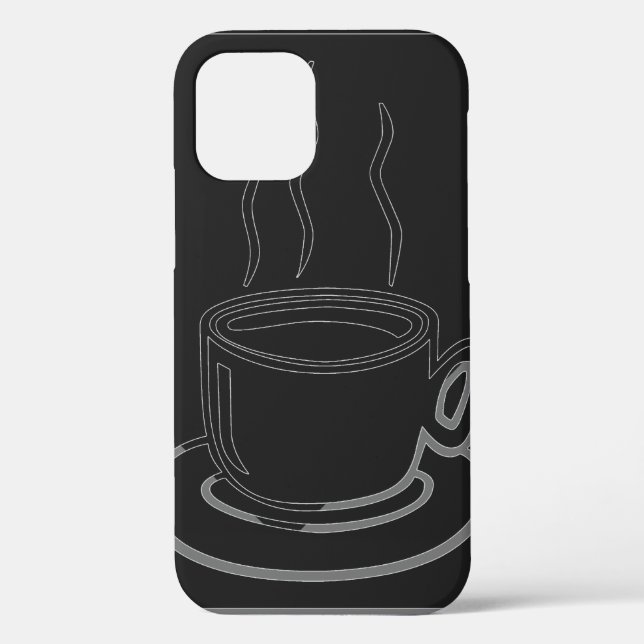 Coffee Cup Graphic Art Case-Mate iPhone Hülle (Rückseite)