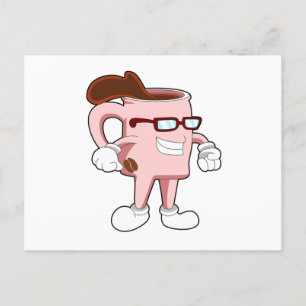 Coffee cup with Coffee Postkarte