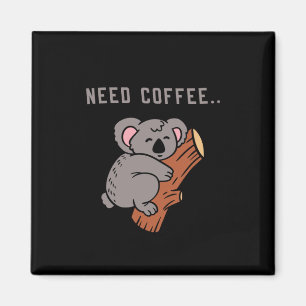 Coffee Design Funny Magnet