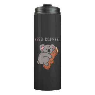 Coffee Design Funny Thermosbecher