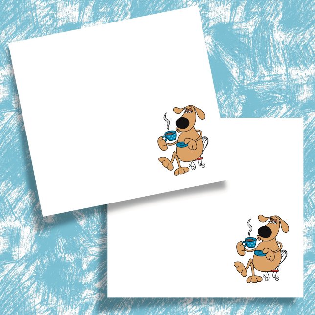 Coffee Dog Post-it® Notizen (Von Creator hochgeladen)