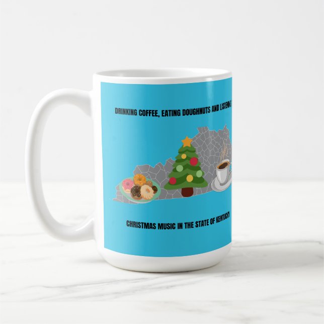 Coffee, Donuts and Christmas Music in Kentucky  Kaffeetasse (Links)