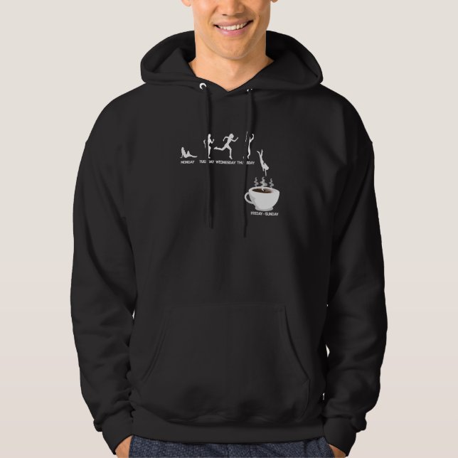 Coffee Drink Diver Espresso Drinker Koffein Hoodie (Vorderseite)
