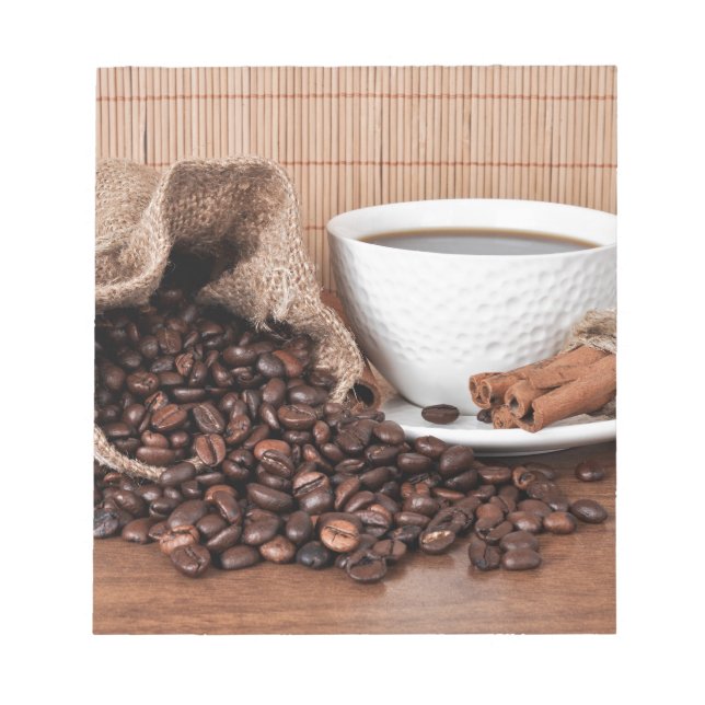 Coffee Drink Küche Cook Diner Restaurant Notizblock (Vorderseite)