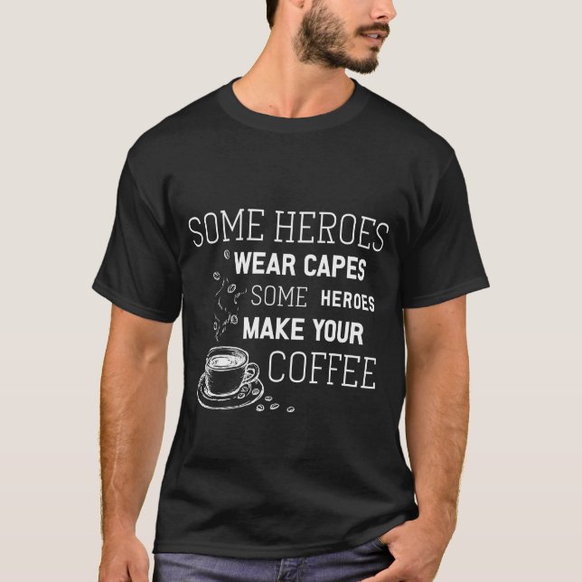 Coffee Drinker Coffein Morning Coffee Funny Gift g T-Shirt (Vorderseite)