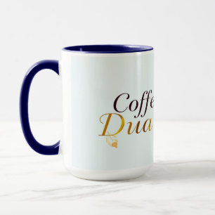 Coffee Dua & Glow Moderne Muslimah Tasse