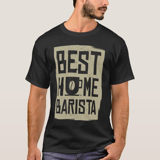 Coffee  Espresso Barista Cappuccino Latte  2 T-Shirt (Vorderseite)