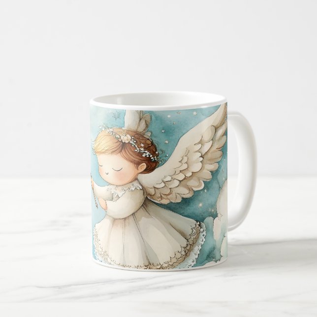 Coffee First Engel  Kaffeetasse (VorderseiteRechts)