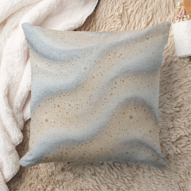 Coffee foam texture  kissen (Decke)