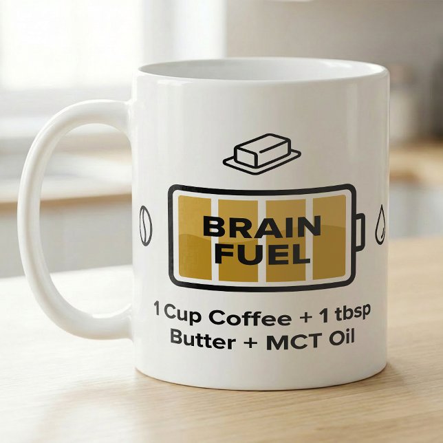 Coffee Focus Formula Butter MCT Oil Kaffeetasse (Von Creator hochgeladen)