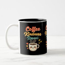 Coffee Freundlichkeit Wiederholung Süße Retro-Coff Zweifarbige Tasse