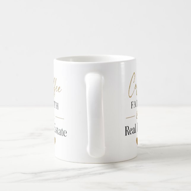 Coffee Glaube Immobilien  Kaffeetasse (Henkel)