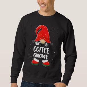 Coffee Gnome Buffalo Karo Gitter Passende Familie  Sweatshirt